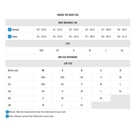 Arena Bikini Top Swimmers Sport Bra Size XS - Picture 8 of 9